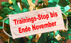 Covid-19: Trainings-Stop bis Ende November